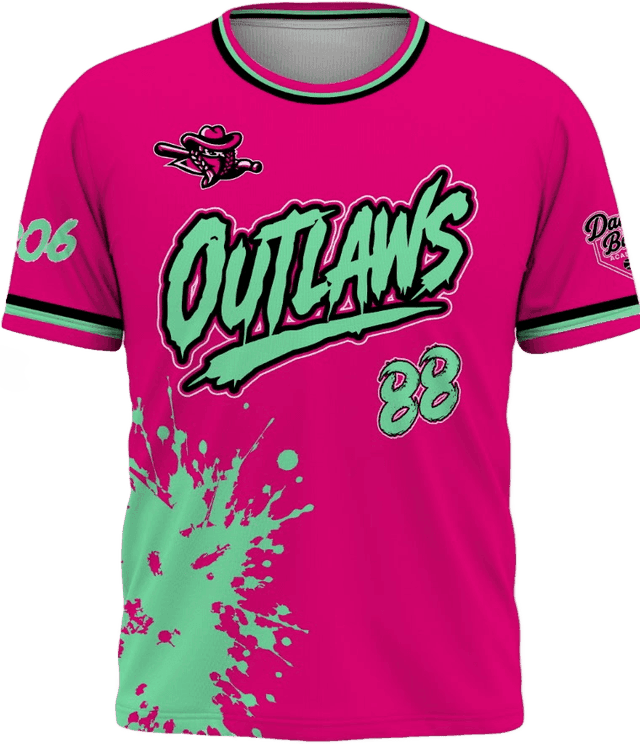 West Texas Outlaws jersey by Panda Sports Apparel